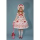 Antique Doll Strawberry Cake Bouquet Blouse JSK and OP(Reservation/3 Colours/Full Payment Without Shipping)